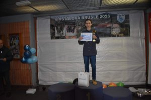31.01.2026 - 46.ročník - Křišťálová brusle Děčín – memoriál Romana Hauzera
